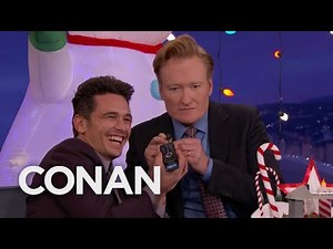 James Franco Answers "The Disaster Artist" Phone Number - CONAN on TBS