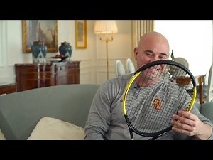 Andre Agassi Reviews the 25th Anniversary Radical LTD Edition Racquet