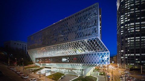 Transcript of "Behind the design of Seattle's library"