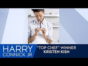 "Top Chef" Winner Kristen Kish Cooks for Harry