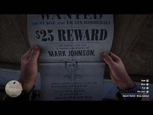 Red Dead Redemption 2 - Bounty 4 - Mark Johnson
