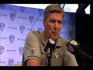 Mike McIntyre at Pac-12 Media Day