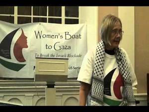 Ann Wright: Women's Boat to Gaza