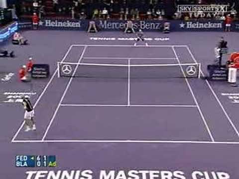 Federer Blake Masters Cup 2006