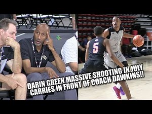 UCF Commit!! Darin Green Has Been HOT In All Of July!! GOES OFF In Front Of Coach Dawkins!!
