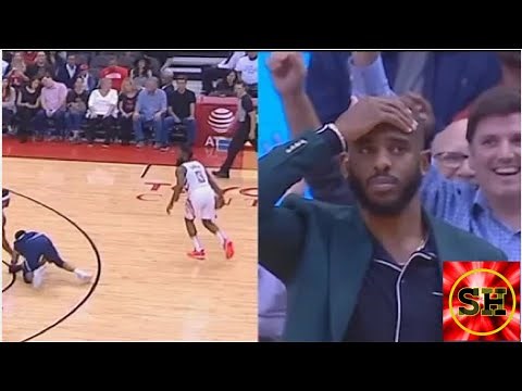 James Harden Breaks Jamal Murry’s Ankles Shocking Chris Paul and the whole Rockets Audience | NBA