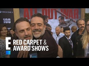 How Andrew Lincoln Broke Jeffrey Dean Morgan's Nose On-Set | E! Red Carpet & Award Shows