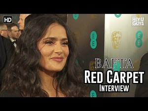 Salma Hayek - BAFTA Awards 2018 Red Carpet Interview