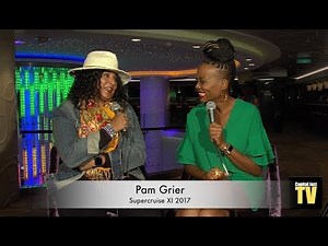 Pam Grier Interview - 2017 SuperCruise