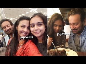 Shekhar Kapur & ex-wife Suchitra Krishnamoorthi with Daughter Kaveri Kapur & Family