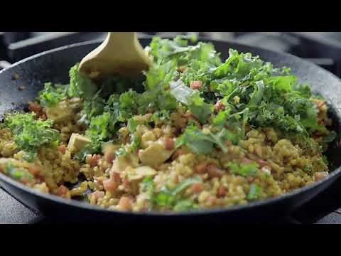 How to make Turmeric Kale Fried Rice