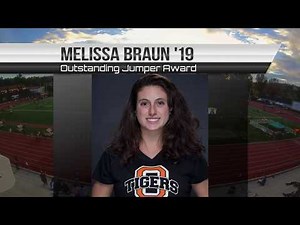 Melissa Braun '19 Outstanding Jumper (Oxy T&F Awards 2018)