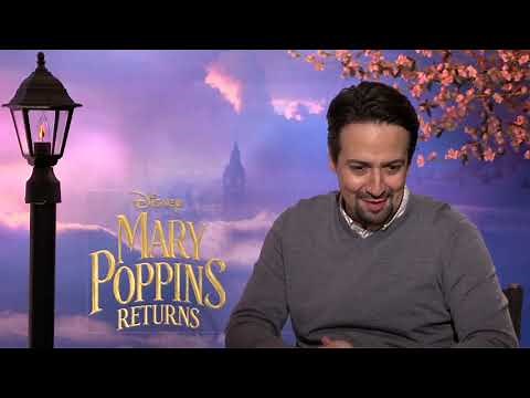 What LIN-MANUEL MIRANDA Found Most Exciting About Filming "Mary Poppins Returns"