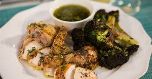 Herb-roasted chicken with salsa verde: Conquer Monday night dinner with these make-ahead recipes