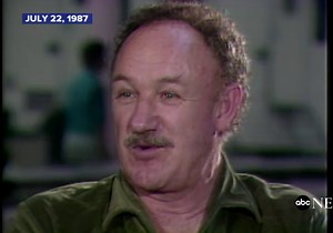 July 22, 1987: Gene Hackman reflects on his past roles