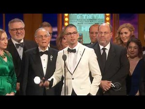 Scranton native Stephen Karam accepts Tony Award for Best Play for The Humans