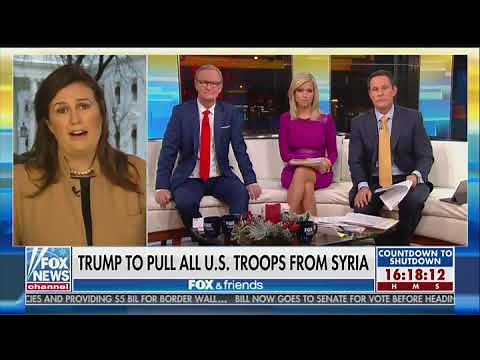 Brian Kilmeade Goes Off on Sarah Sanders Over Syria: Trump Just ‘Refounded ISIS’ By Leaving