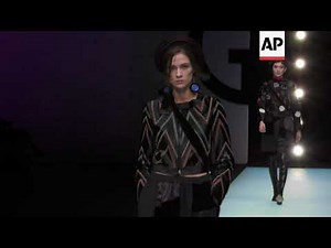 Armani against shock rhetoric on and off runways