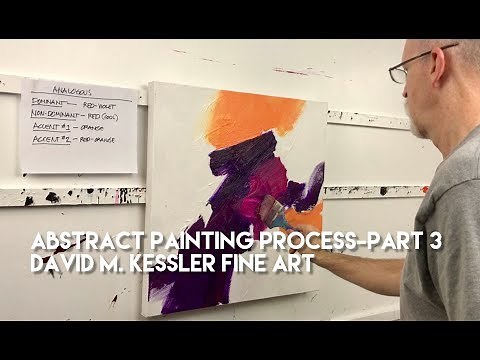 Abstract Painting Process-Part 3