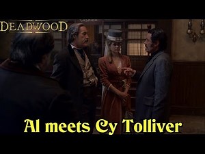 Deadwood- Al meets Cy Tolliver