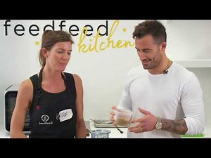 Michael Chernow and the feedfeed in the Food Loves Tech Test Kitchen
