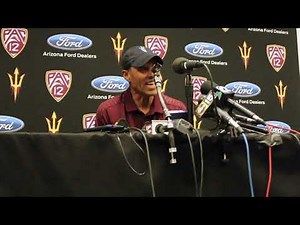 Coach Herm Edwards | Postgame | Territorial Cup