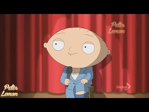 Family Guy - Stewie sings on the stage