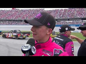 John Hunter Nemechek stays in the game