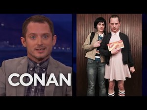 Elijah Wood Dressed Up As Eleven For Halloween - CONAN on TBS