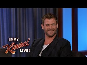 Chris Hemsworth Reveals Where He Keeps His Hammer