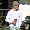Derek Hough Picks Up Coffee To-Go While Out in Studio City