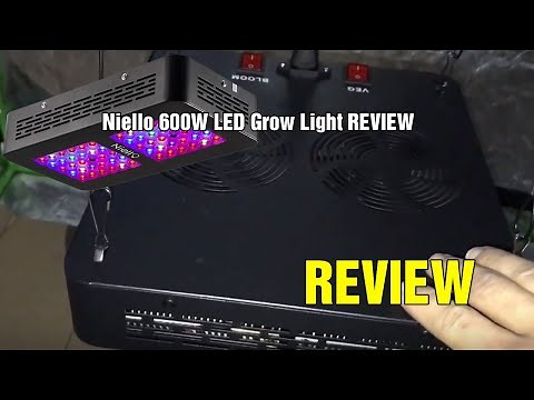 Niello 600W LED Grow Light REVIEW