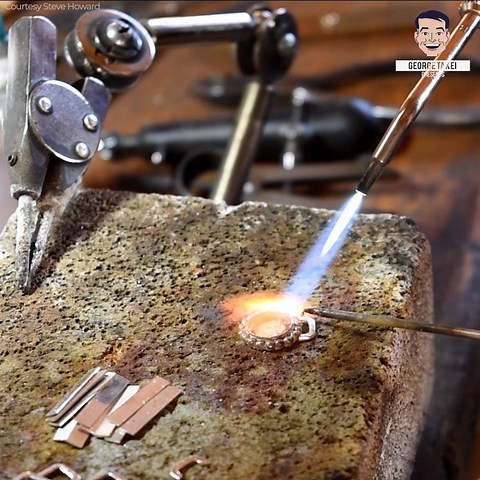 George Takei - Making Jewelry with Steve Howard | Facebook