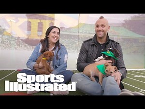 NFL Stars And Dogs: Mark Herzlich And Champ, Scout | Sports Illustrated