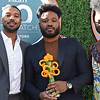 Michael B. Jordan and Danai Gurira show up to support Black Panther director Ryan Coogler - Daily Mail