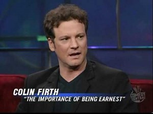 Funny Adorable Colin Firth on The Importance of Being British