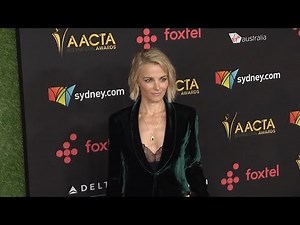 Bojana Novakovic, Danielle MacDonald and Belinda Gosbee at 2018 AACTA International Awards