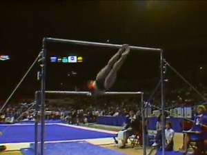 Mary Lou Retton - Uneven Bars - 1984 McDonald's American Cup