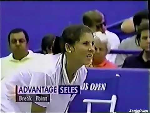 Monica Seles vs Conchita Martinez 1996 US Open Highlights