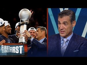 Jay Wright joins Nick and Cris in studio to talk 2017-18 Villanova Wildcats | FIRST THINGS FIRST