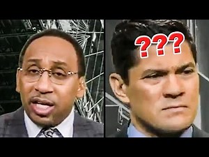 Stephen A. Smith Blows Tedy Bruschi's Mind