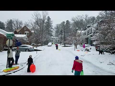 Sledding in Asheville December 2018 #diego(1)