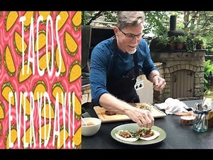 Taco Tuesday with Rick Bayless: Chipotle Skirt Steak Tacos with Smoky Tomatillo Salsa