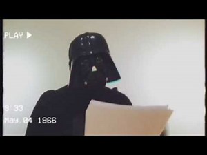 Darth Vader’s Screen Test