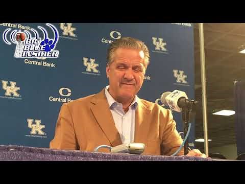 John Calipari post Monmouth