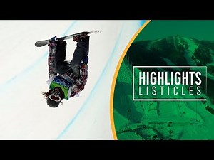 Top 5 Most Incredible Moments in Olympic Men's Snowboarding | Highlights Listicles