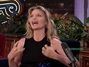 MICHELLE PFEIFFER has FUN with LENO