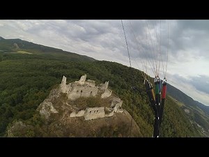 PARAGLIDING TANDEM Plavecky Hrad 2017-08-22 (Julo)